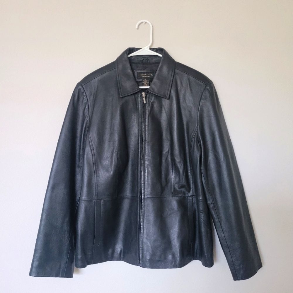 Vintage Croft & Barrow Genuine Leather Jacket